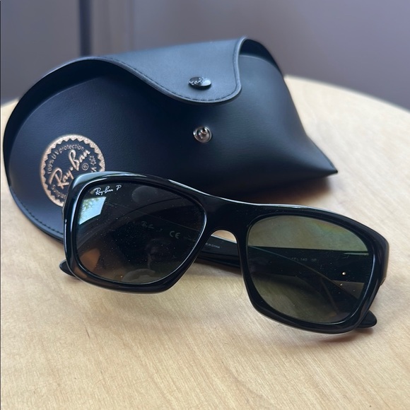 Ray-Ban RB 4194 Black Sunglasses - Picture 1 of 6